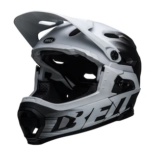 Cyklistická helma Bell  Super DH Spherical Mat Black/White S