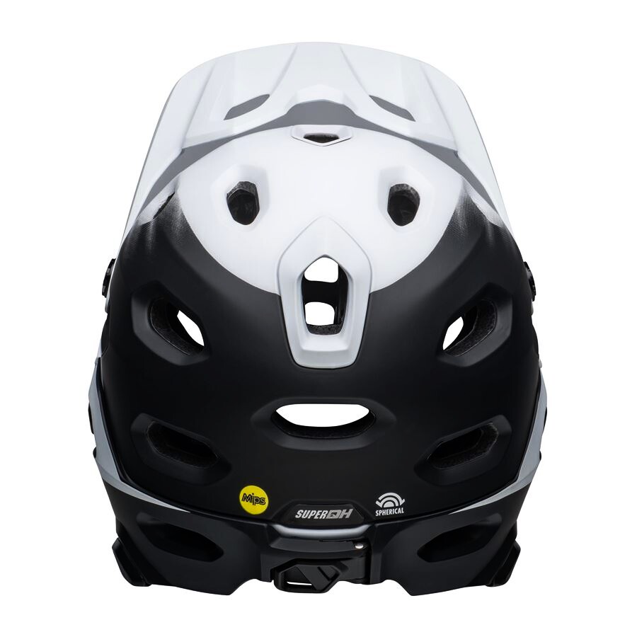 Bell Super DH Spherical Matt Black/White 2025 - thumb (2)