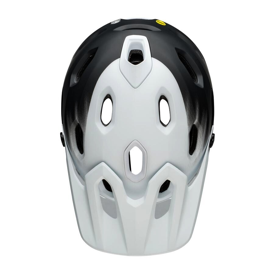 Bell Super DH Spherical Matt Black/White 2025 - thumb (3)