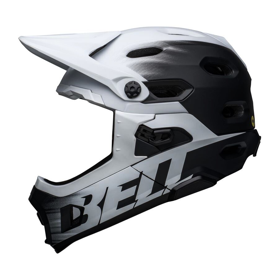 Product detail of Bell Super DH Spherical Matt Black/White 2025