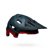 Cyklistická helma Bell  Super DH Spherical Mat Blue/Crimson