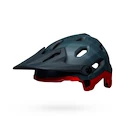 Cyklistická helma Bell  Super DH Spherical Mat Blue/Crimson