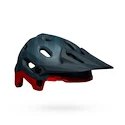 Cyklistická helma Bell  Super DH Spherical Mat Blue/Crimson
