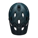 Cyklistická helma Bell  Super DH Spherical Mat Blue/Crimson
