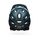 Cyklistická helma Bell  Super DH Spherical Mat Blue/Crimson