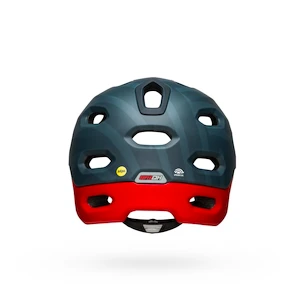 Cyklistická helma Bell  Super DH Spherical Mat Blue/Crimson