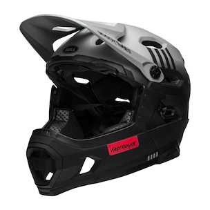 Cyklistická helma Bell  Super DH Spherical Mat Gray/Black Fasthouse