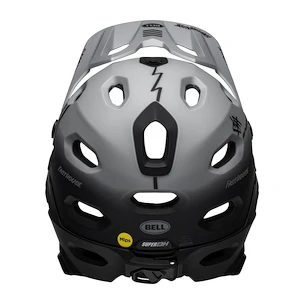 Cyklistická helma Bell  Super DH Spherical Mat Gray/Black Fasthouse
