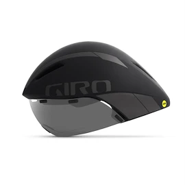Cyklistická helma Giro Aerohead   MIPS Matte Black/Titanium
