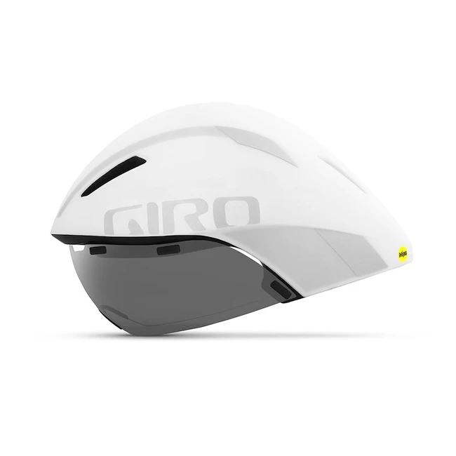 Cyklistická helma Giro Aerohead   MIPS Matte White/Silver M