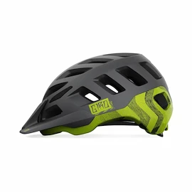 Cyklistická helma Giro Radix Mat Metalic Black/Lime