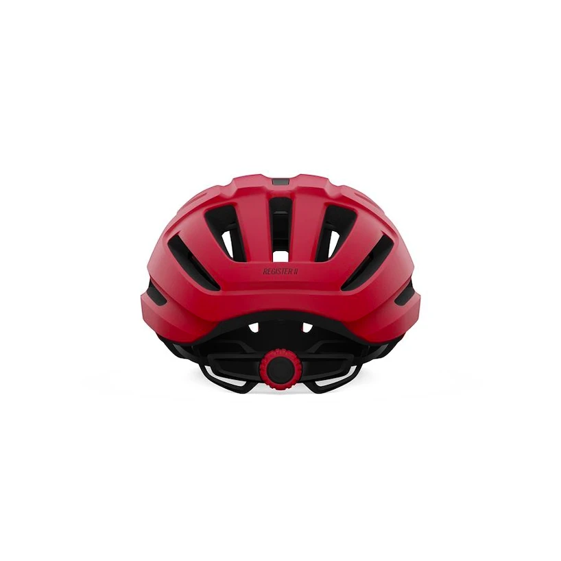 Cyklistická helma Giro Register  II Mat Bright Red/White