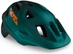 Cyklistická helma MET  Echo zeleno-oranžová