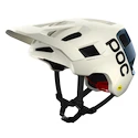 Cyklistická helma POC Kortal Race MIPS Selentine Off-White/Calcite Blue Matt M