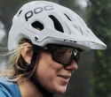 Cyklistická helma POC  Tectal + Sluneční brýle POC Crave bílé