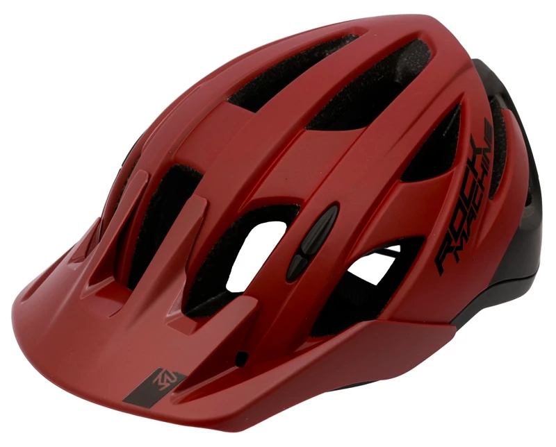 Cyklistická helma Rock Machine  Peak Trail Pro red