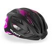 Cyklistická helma Rudy Project  Egos Black / Pink Fluo (Matte)