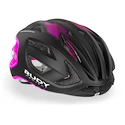 Cyklistická helma Rudy Project  Egos Black / Pink Fluo (Matte)