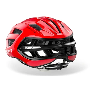 Cyklistická helma Rudy Project  Egos Red Comet-Black (Shiny) S