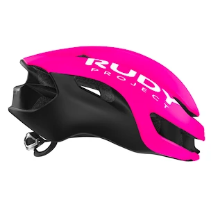 Cyklistická helma Rudy Project  Nytron Pink Fluo-Black (Matte) S/M