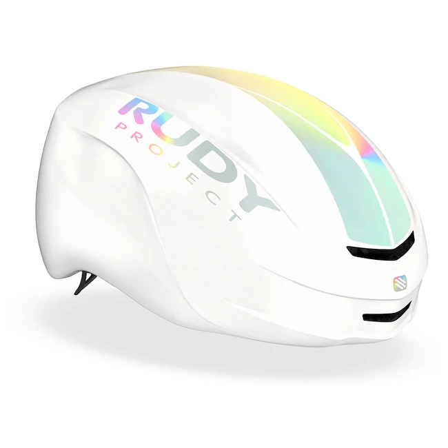 Cyklistická helma Rudy Project  Nytron Pro White Iridescent (Matte)