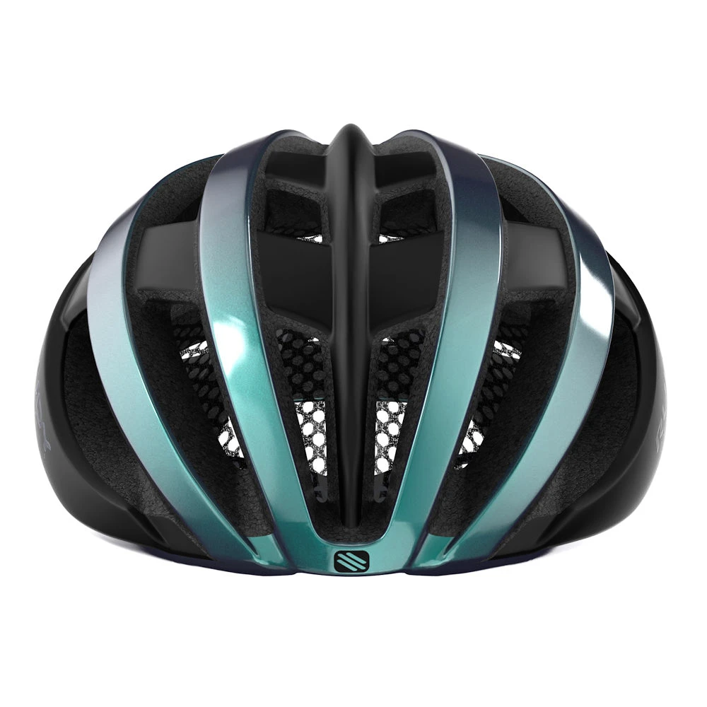 Cyklistická helma Rudy Project  Venger Road Iridescent Blue (Shiny)