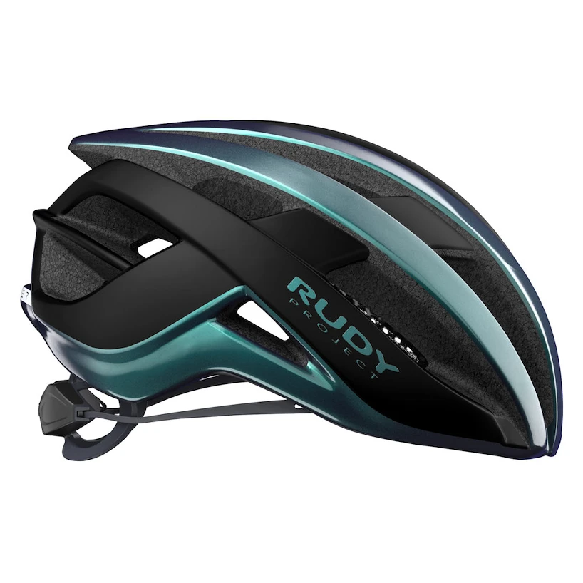 Cyklistická helma Rudy Project  Venger Road Iridescent Blue (Shiny) L