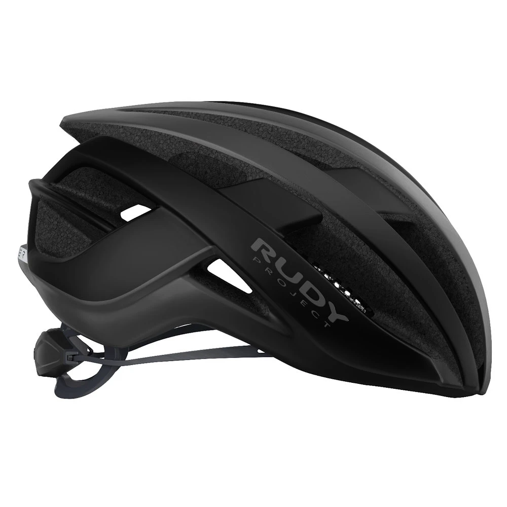 Cyklistická helma Rudy Project  Venger Road Titanium - Black (Matte)