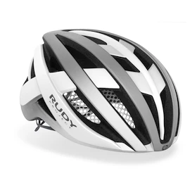 Cyklistická helma Rudy Project Venger Road White - Silver (Matte)