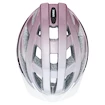 Cyklistická helma Uvex Air Wing bílá/růžová