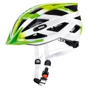 Cyklistická helma Uvex Air Wing bílo-zelená