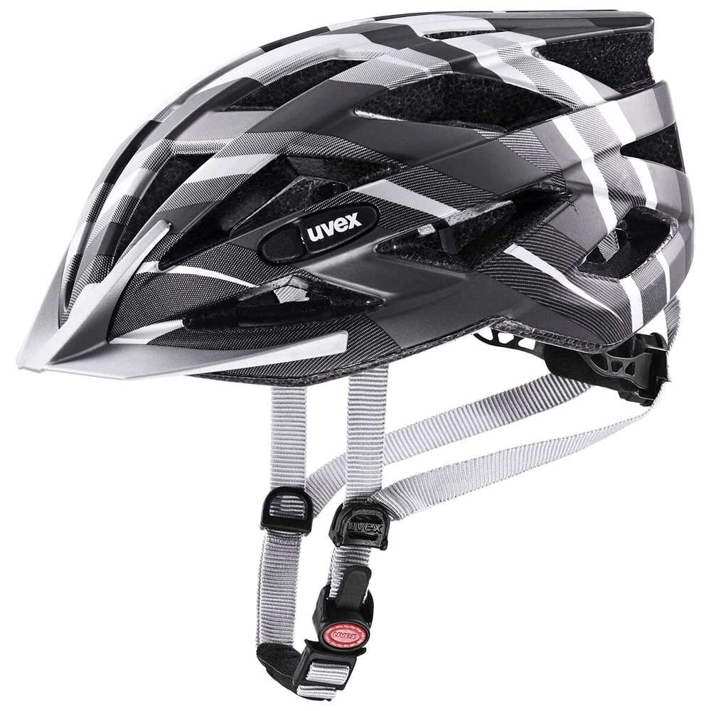 Cyklistická helma Uvex Air Wing CC Bl-Sil Mat (S4100480100) 56 - 60 cm