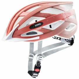 Cyklistická helma Uvex Air Wing CC Dust Rose - Grapefruit Mat (S4100480500)