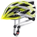 Cyklistická helma Uvex Air Wing CC Grey-Lime Mat (S4100480200) 56 - 60 cm