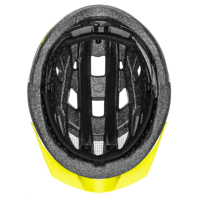 Cyklistická helma Uvex Air Wing CC Grey-Lime Mat (S4100480200)