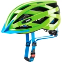 Cyklistická helma Uvex Air Wing Led neonově zelená 2017