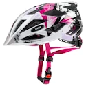 Cyklistická helma Uvex Air Wing růžovo-bílá