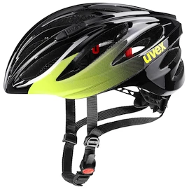 Cyklistická helma Uvex Boss Race Black - Lime (S4102292000)