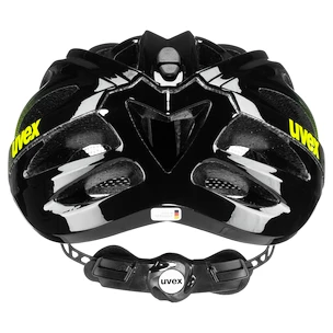 Cyklistická helma Uvex Boss Race Black - Lime (S4102292000) 52 - 56 cm