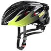 Cyklistická helma Uvex Boss Race Black - Lime (S4102292000) 52 - 56 cm