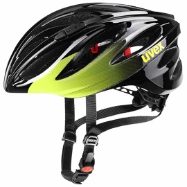 Cyklistická helma Uvex Boss Race černá/limetková