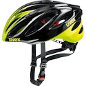 Cyklistická helma Uvex Boss Race černá-neonově žlutá