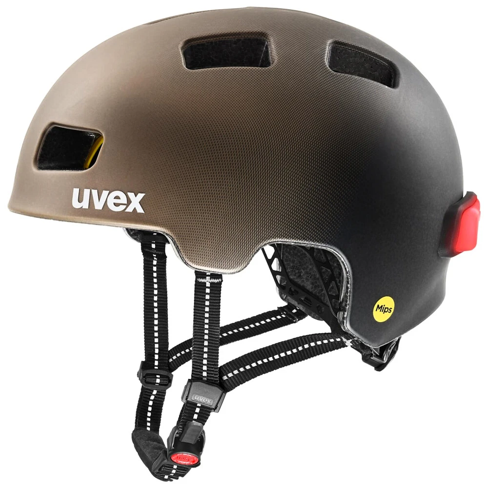 Cyklistická helma Uvex City 4 Mips Hazel-Black Mat (S4100290400)