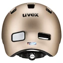 Cyklistická helma Uvex City 4 Soft Gold Mat (S4100500400)