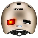 Cyklistická helma Uvex City 4 Soft Gold Mat (S4100500400)