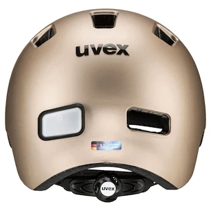 Cyklistická helma Uvex City 4 Soft Gold Mat (S4100500400) 55 - 58 cm