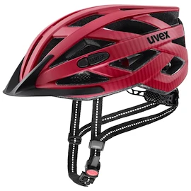 Cyklistická helma Uvex City I-VO Ruby Red Matt (S4104191600)
