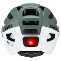 Cyklistická helma Uvex Finale Visor V Moss Green-Cloud M (S4109770400)