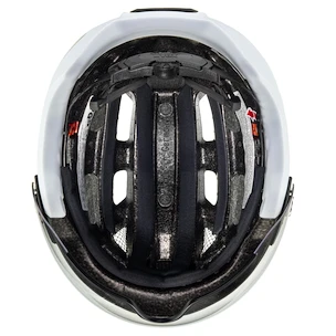 Cyklistická helma Uvex Finale Visor V Moss Green-Cloud M (S4109770400) 52 - 57 cm