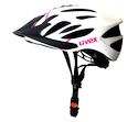 Cyklistická helma Uvex Flash bílo-růžová